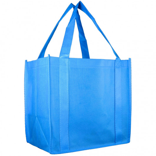 Cyan Promotional Shopping Totes
